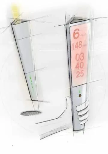 Running Out of Time relay baton: project image 5 of 5