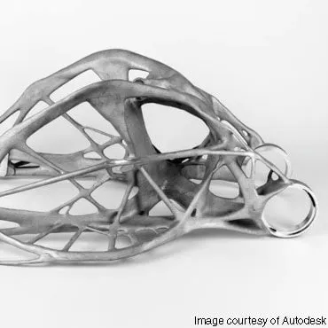 Card image for the article: Product design development using generative AI design.