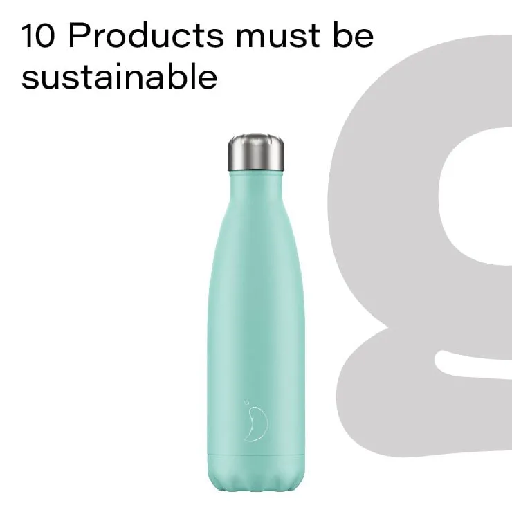Card image for the article: Products must be sustainable.